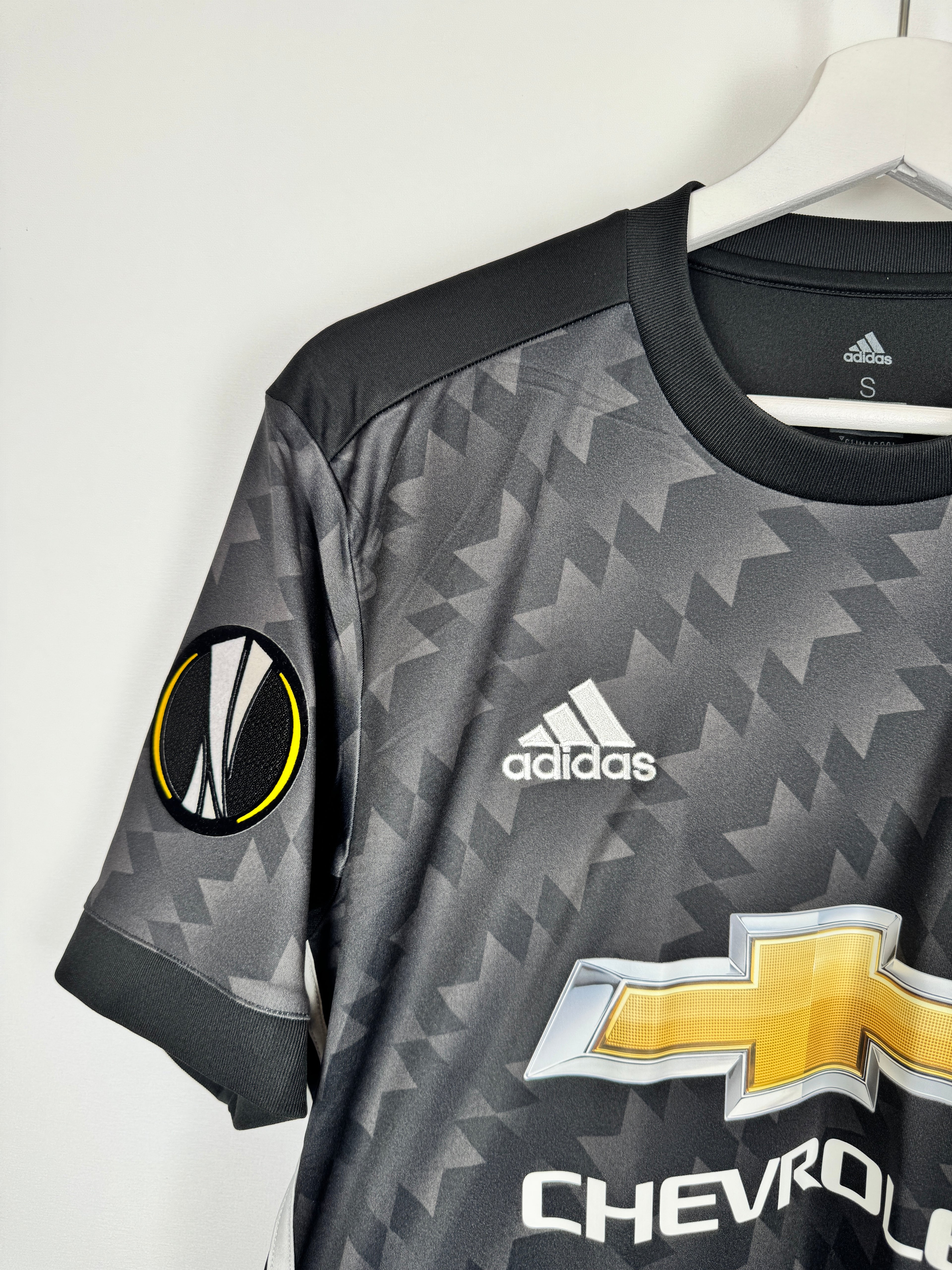 MANCHESTER UNITED 2017/2018 AWAY FOOTBALL JERSEY - IBRAHIMOVIC #10 (S)