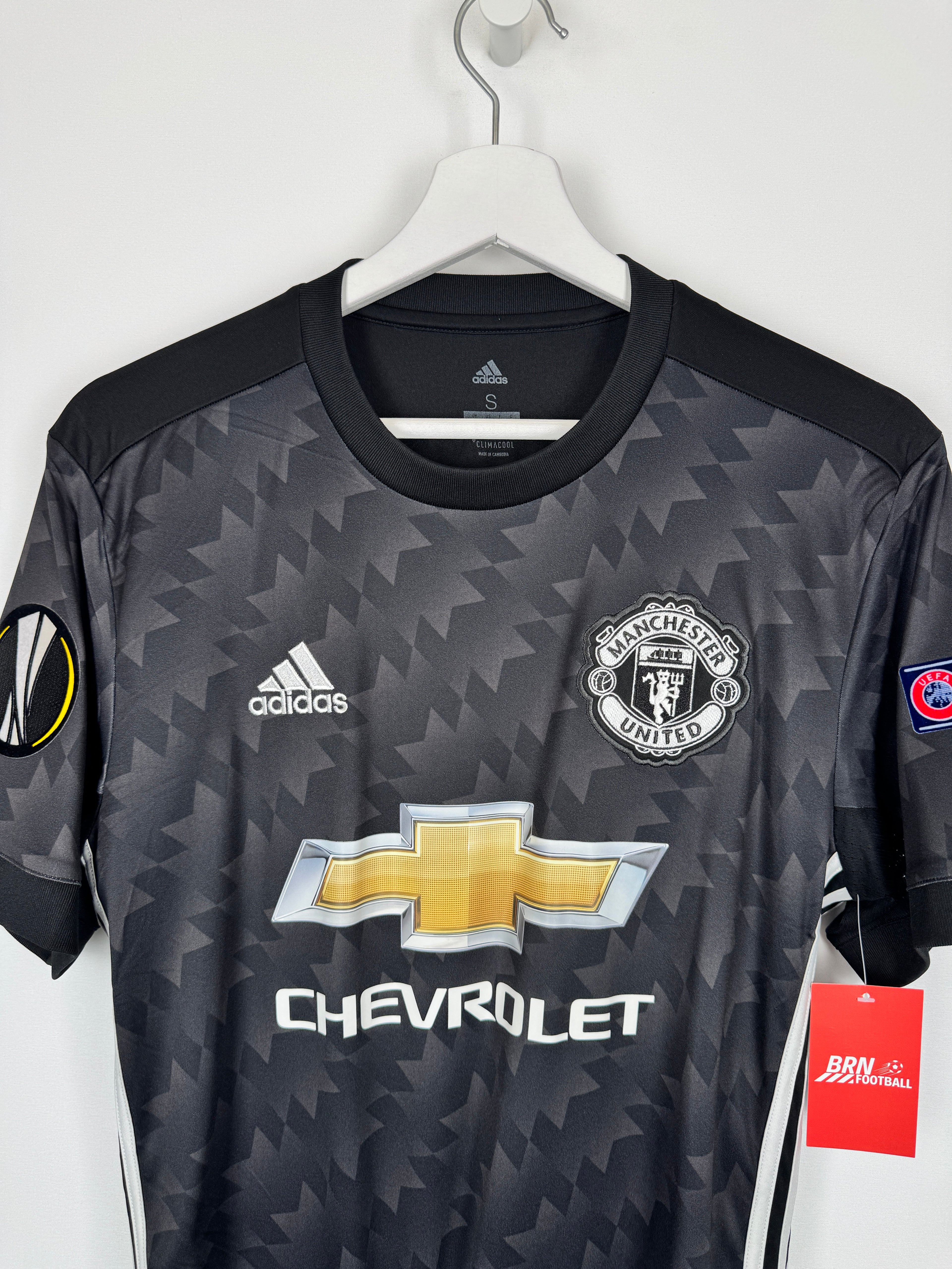 MANCHESTER UNITED 2017/2018 AWAY FOOTBALL JERSEY - IBRAHIMOVIC #10 (S)