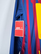 MAILLOT DE FOOTBALL BARCELONE 2011/2012 DOMICILE MANCHES LONGUES - LEO MESSI #10 (L)