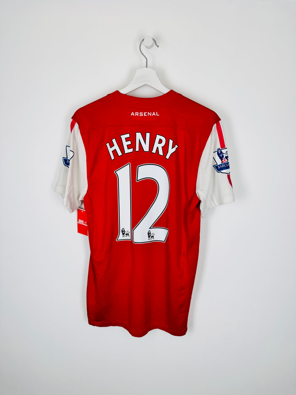 ARSENAL 2011/2012 HOME FOOTBALL JERSEY - HENRY #12 (S)