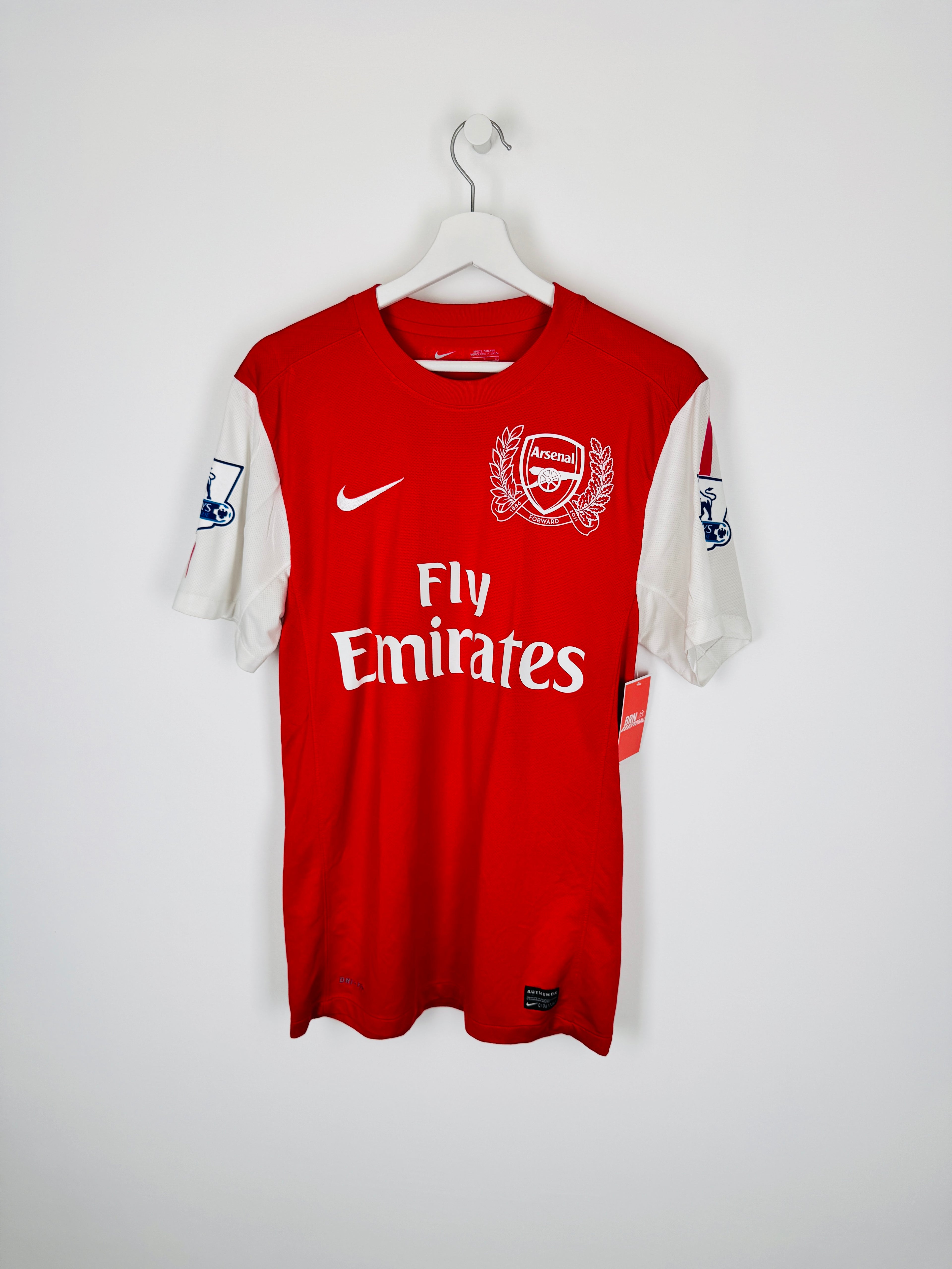 ARSENAL 2011/2012 HOME FOOTBALL JERSEY - HENRY #12 (S)