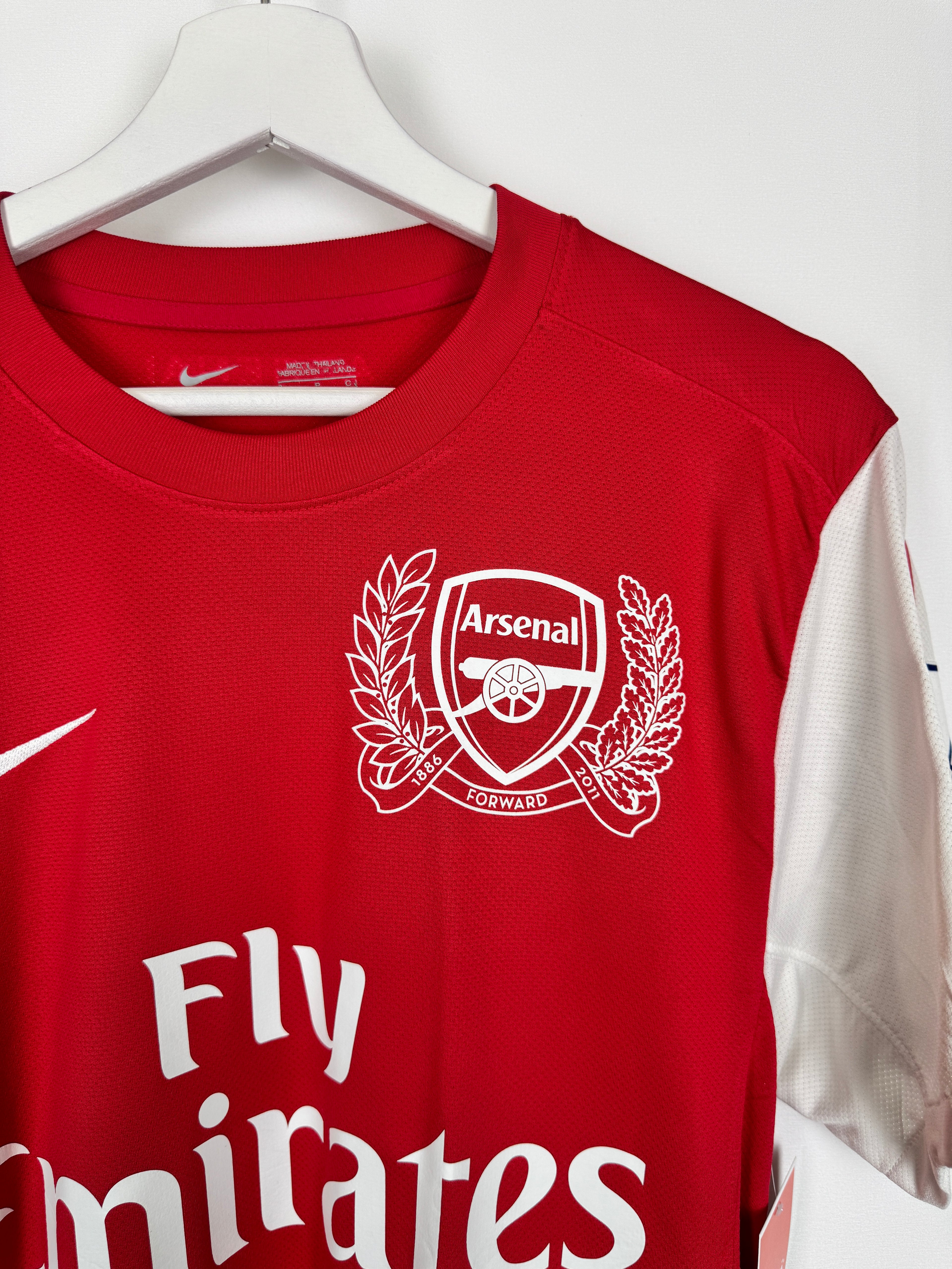 ARSENAL 2011/2012 HOME FOOTBALL JERSEY - HENRY #12 (S)