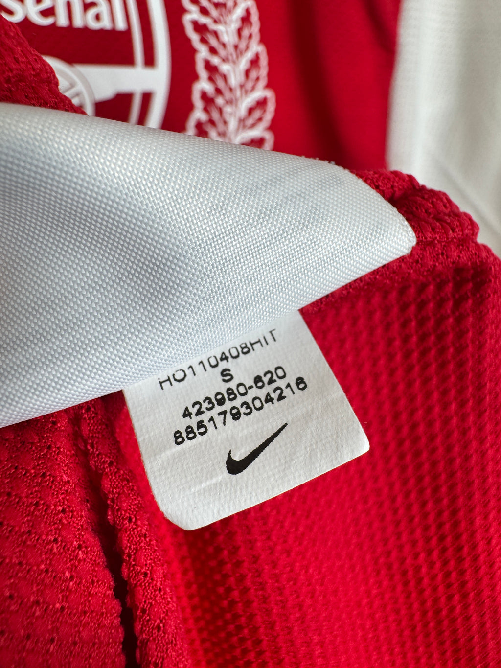 ARSENAL 2011/2012 HOME FOOTBALL JERSEY - HENRY #12 (S)