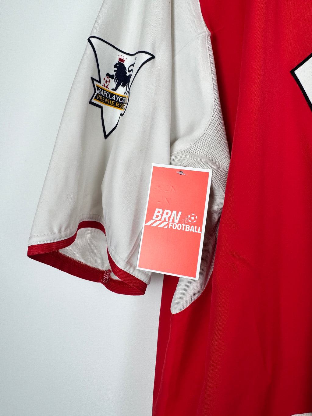 ARSENAL 2002/2004 HOME FOOTBALL SHIRT - HENRY #14 VELVET (XL)