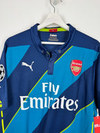 ARSENAL 2014/2015 THIRD FOOTBALL SHIRT - OZIL #11 (XL)
