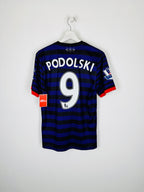 ARSENAL AWAY FOOTBALL SHIRT 2012/2013 - PODOLSKI #9 (S)