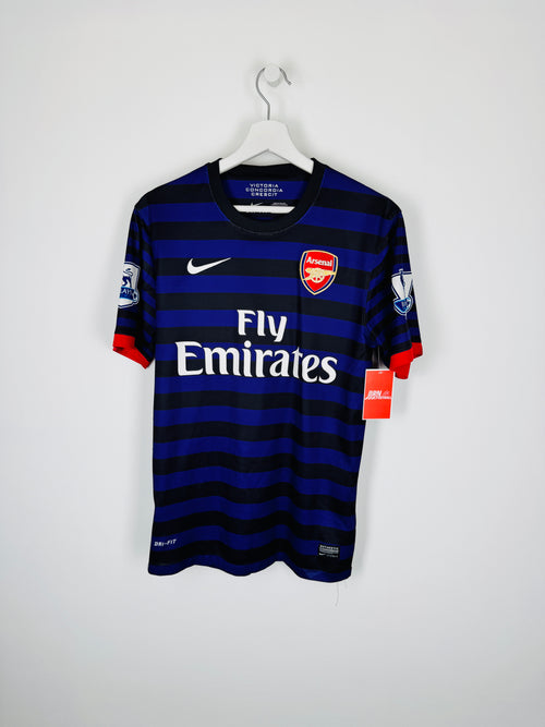 ARSENAL AWAY FOOTBALL SHIRT 2012/2013 - PODOLSKI #9 (S)