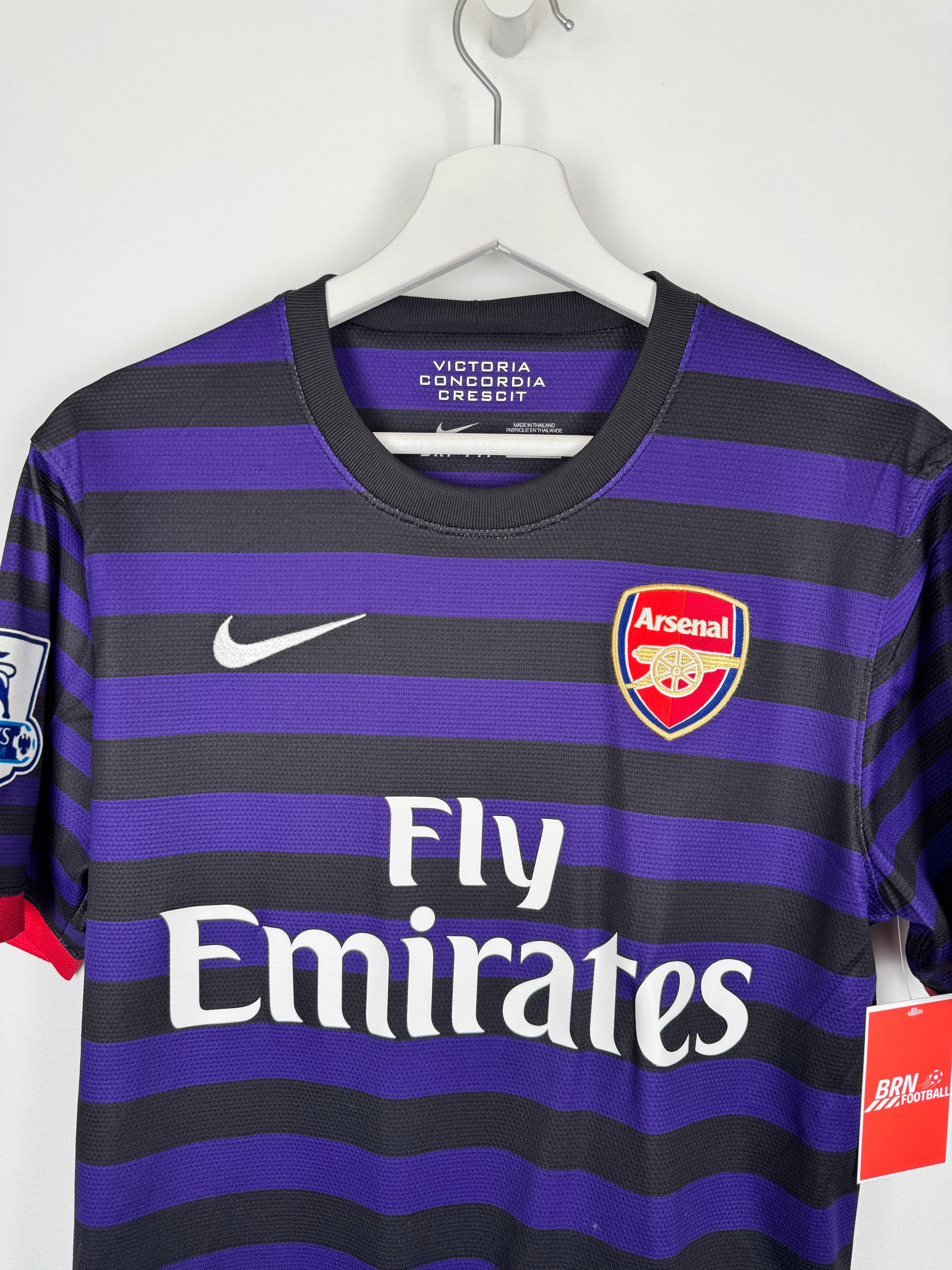 ARSENAL AWAY FOOTBALL SHIRT 2012/2013 - PODOLSKI #9 (S)