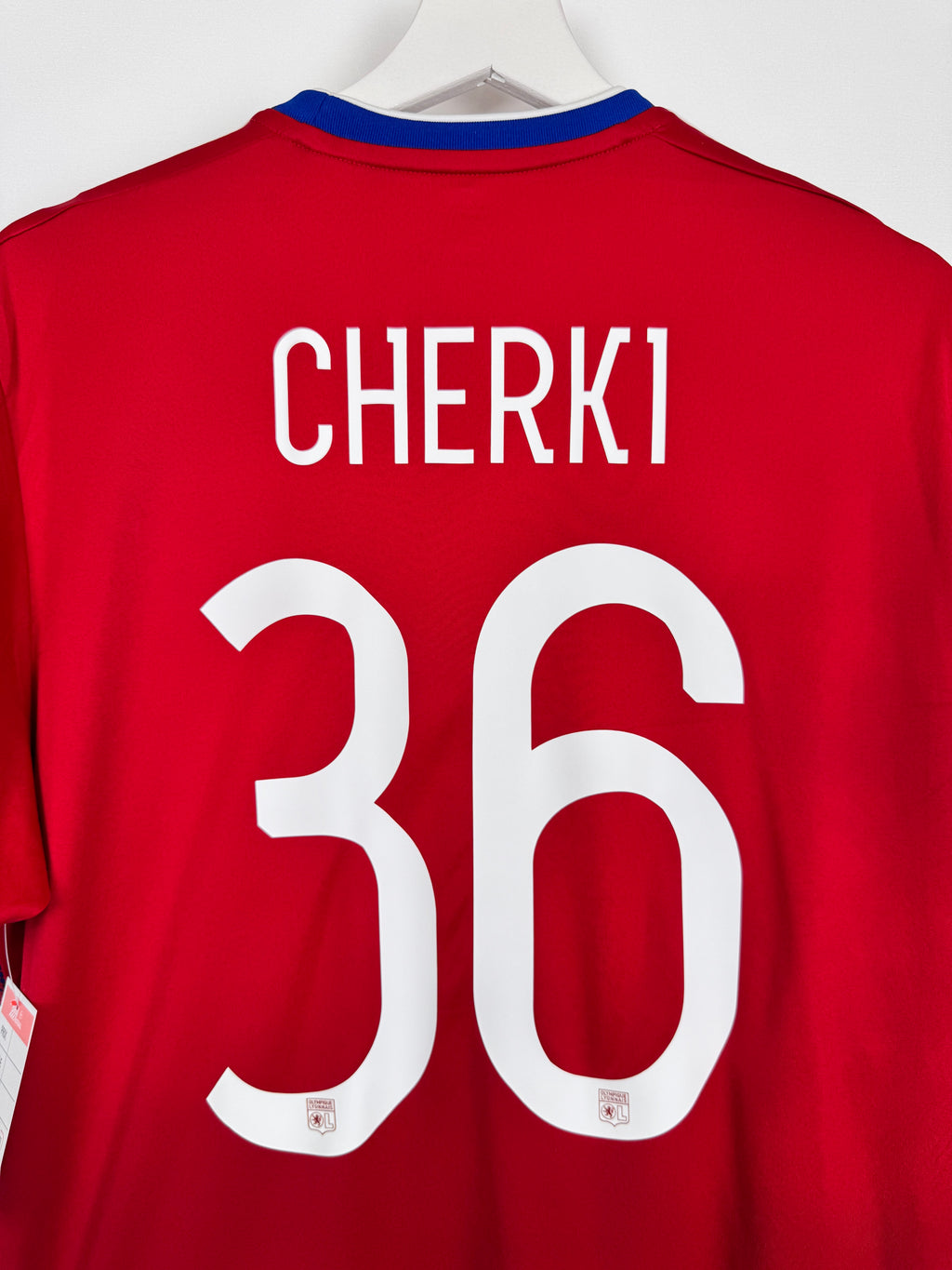 MAILLOT DE FOOTBALL OLYMPIQUE LYONNAIS 2019/2020 THIRD - RAYAN CHERKI #36 (L)