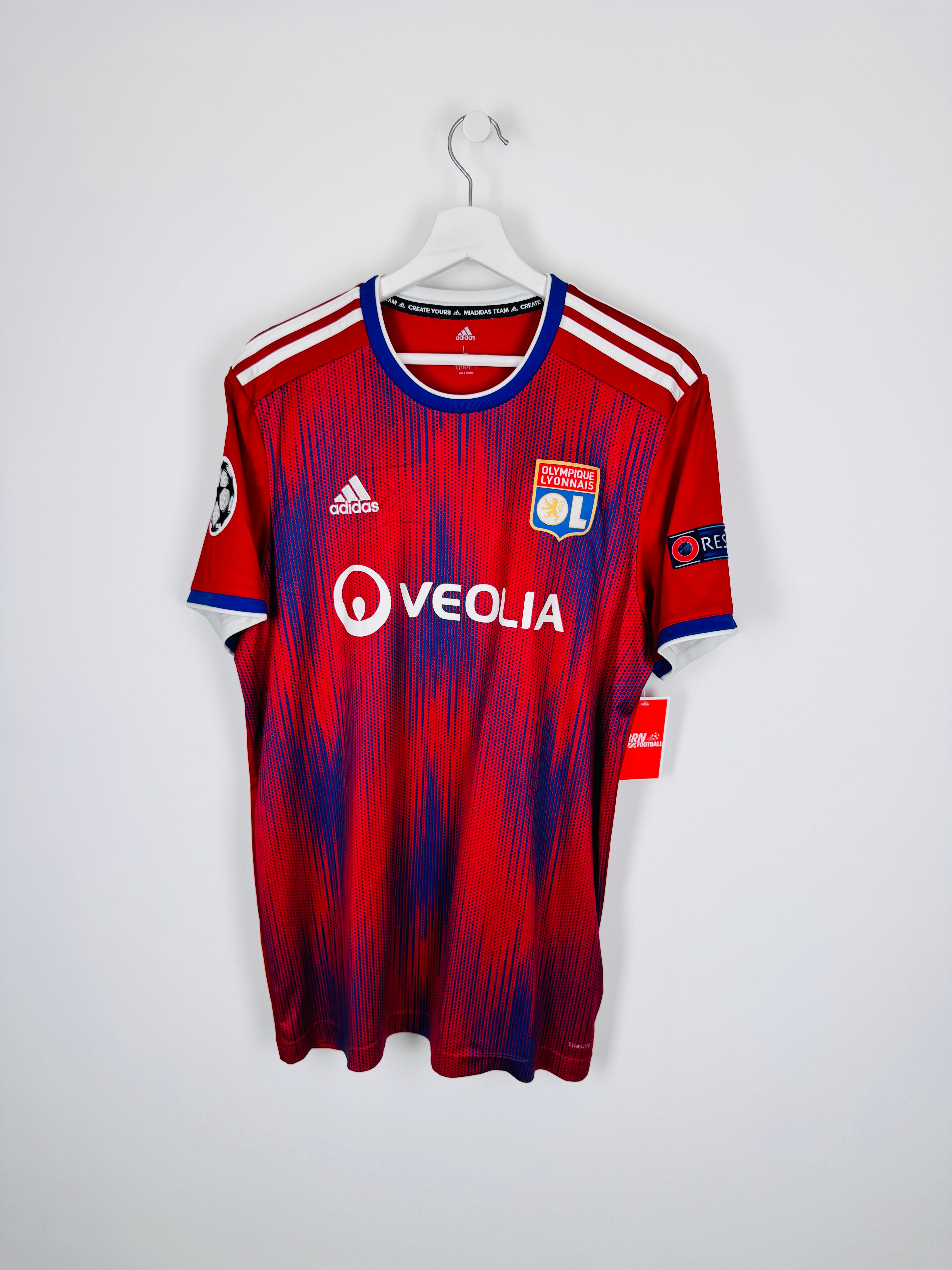 MAILLOT DE FOOTBALL OLYMPIQUE LYONNAIS 2019/2020 THIRD - RAYAN CHERKI #36 (L)