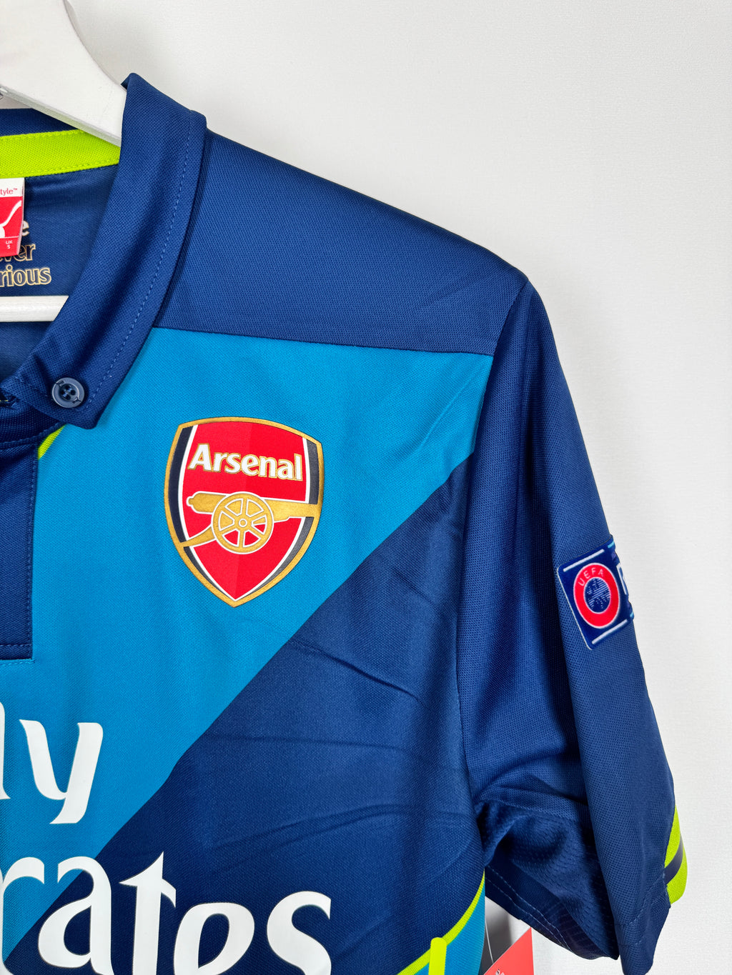 ARSENAL 2014/2015 THIRD FOOTBALL SHIRT - OZIL #11 (S)
