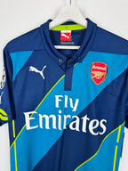ARSENAL 2014/2015 THIRD FOOTBALL SHIRT - OZIL #11 (S)