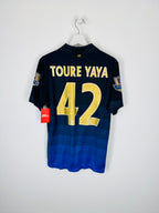 CAMISETA DE FÚTBOL MANCHESTER CITY 2014/2015 VISITANTE - TOURÉ YAYA #42 (S)