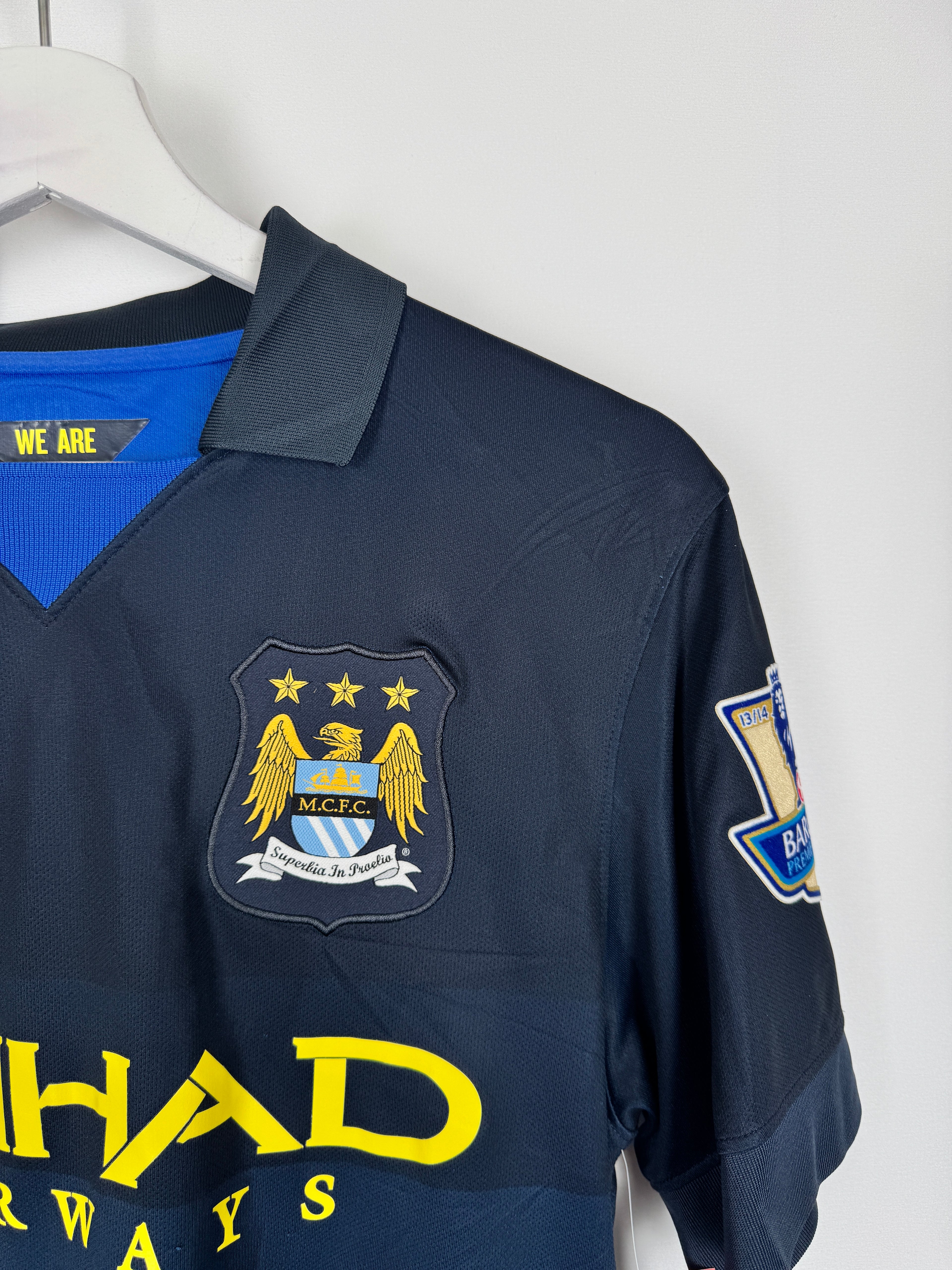CAMISETA DE FÚTBOL MANCHESTER CITY 2014/2015 VISITANTE - TOURÉ YAYA #42 (S)