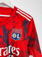 MAILLOT DE FOOTBALL OLYMPIQUE LYONNAIS 2022/2023 EXTÉRIEUR - RAYAN CHERKI #18 (M)