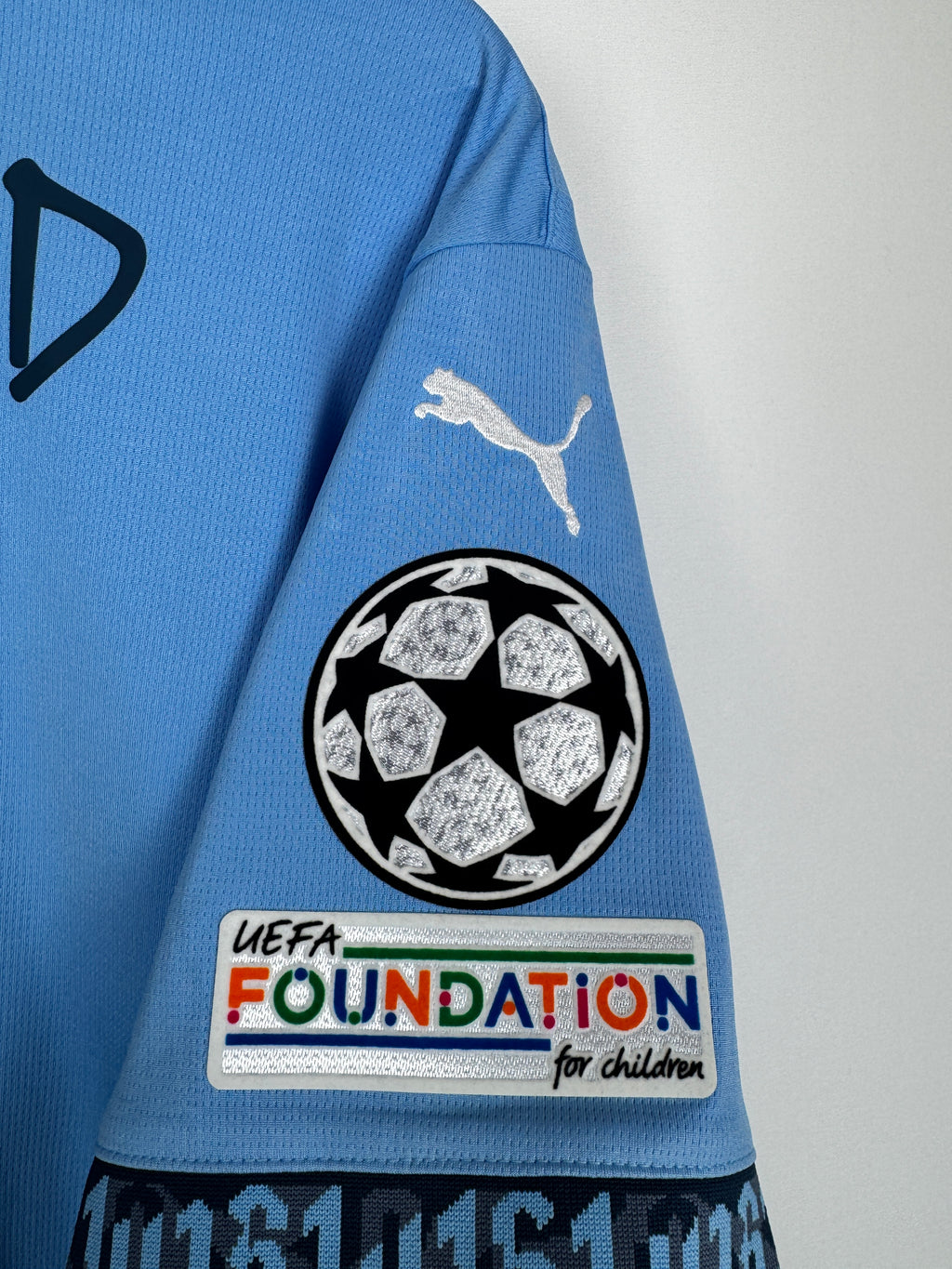 NEW MANCHESTER CITY 2024/2025 HOME FOOTBALL JERSEY - HAALAND #9 (S)