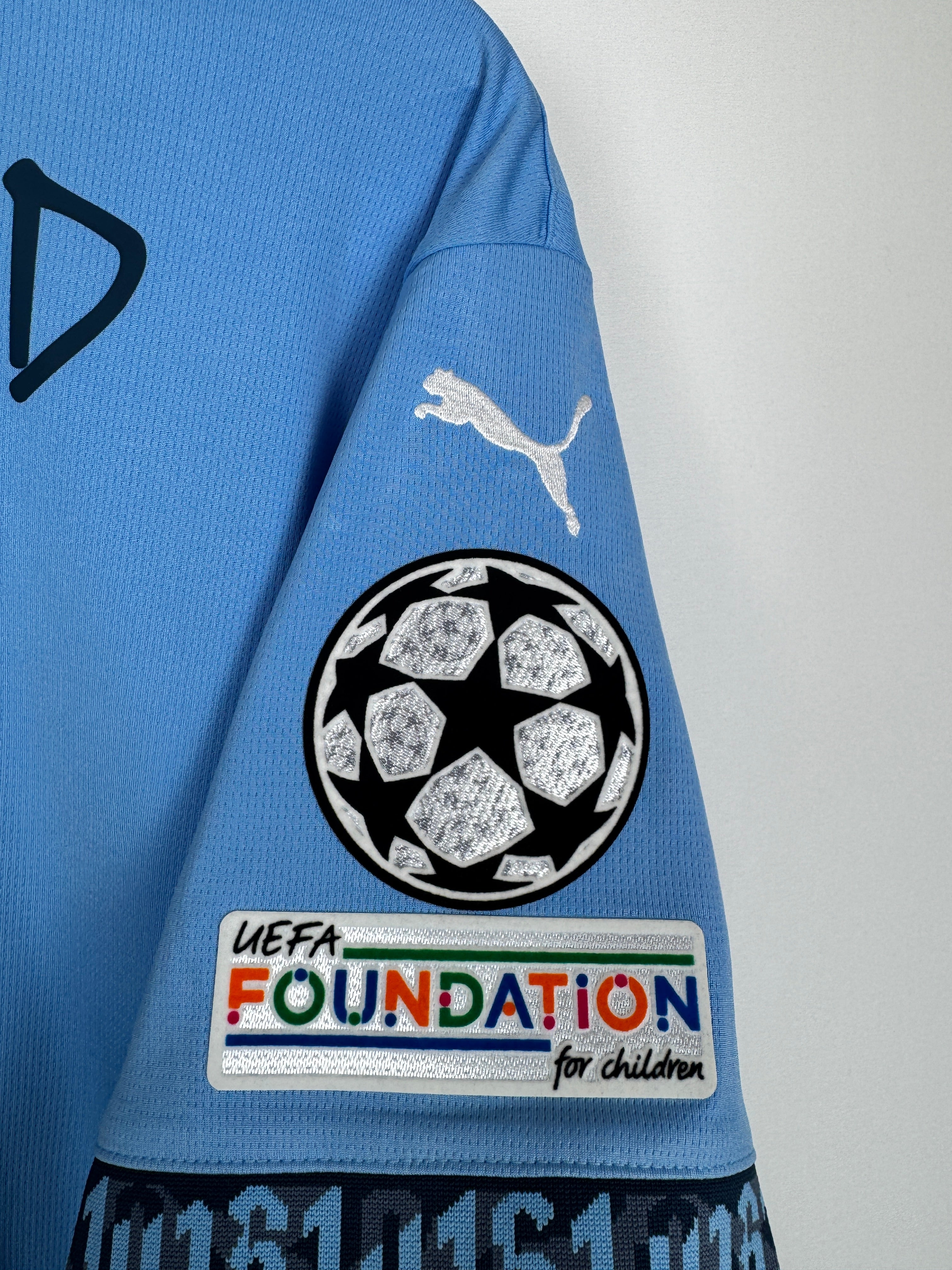NEW MANCHESTER CITY 2024/2025 HOME FOOTBALL JERSEY - HAALAND #9 (S)