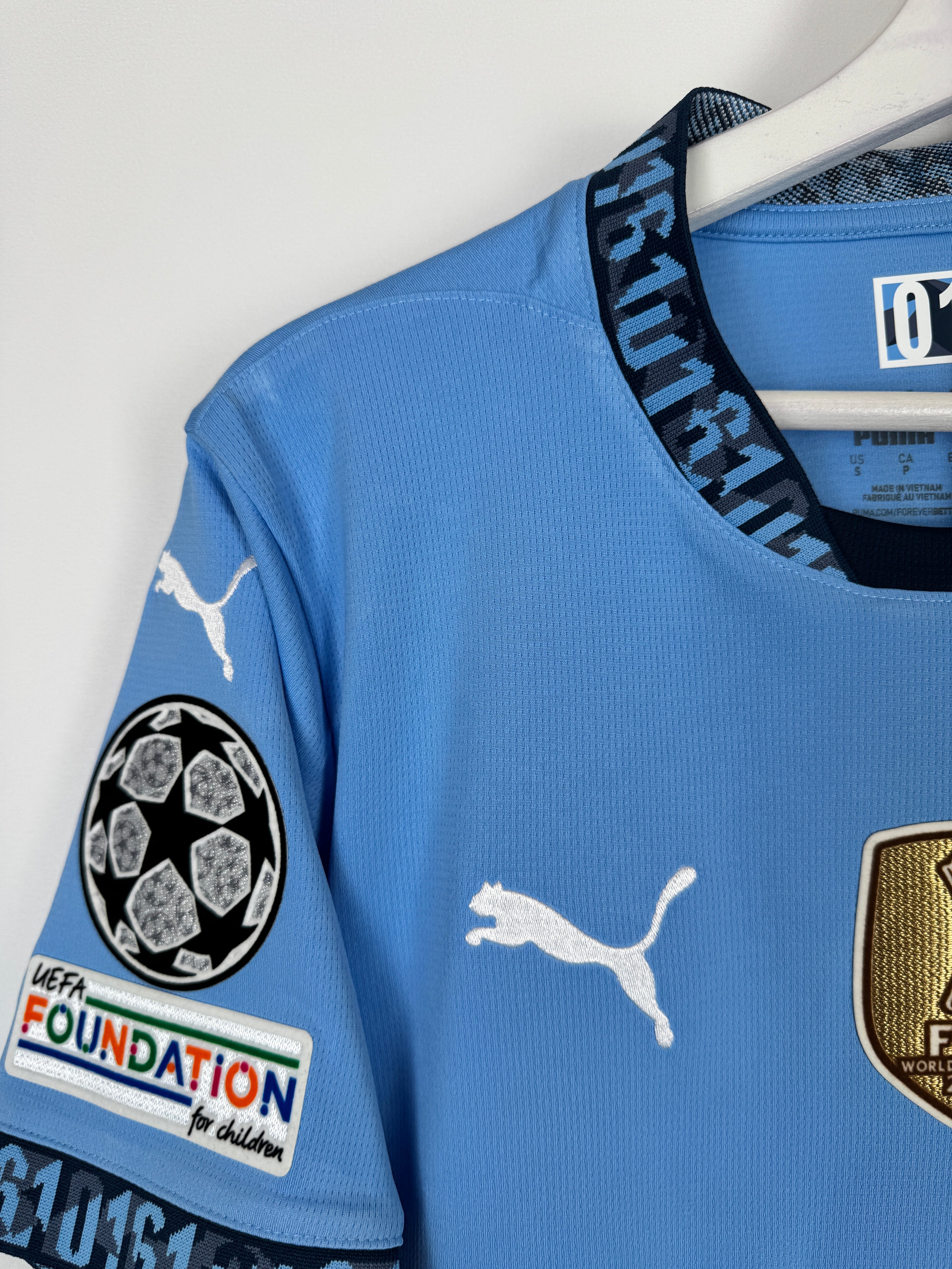 NEW MANCHESTER CITY 2024/2025 HOME FOOTBALL JERSEY - HAALAND #9 (S)
