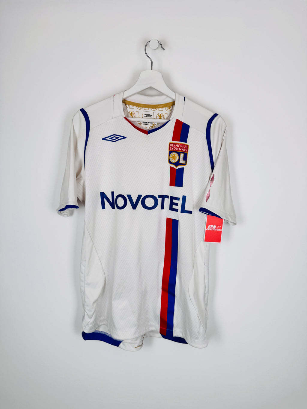 MAILLOT DE FOOTBALL OLYMPIQUE LYONNAIS 2008/2009 DOMICILE - JUNINHO #8 (M)
