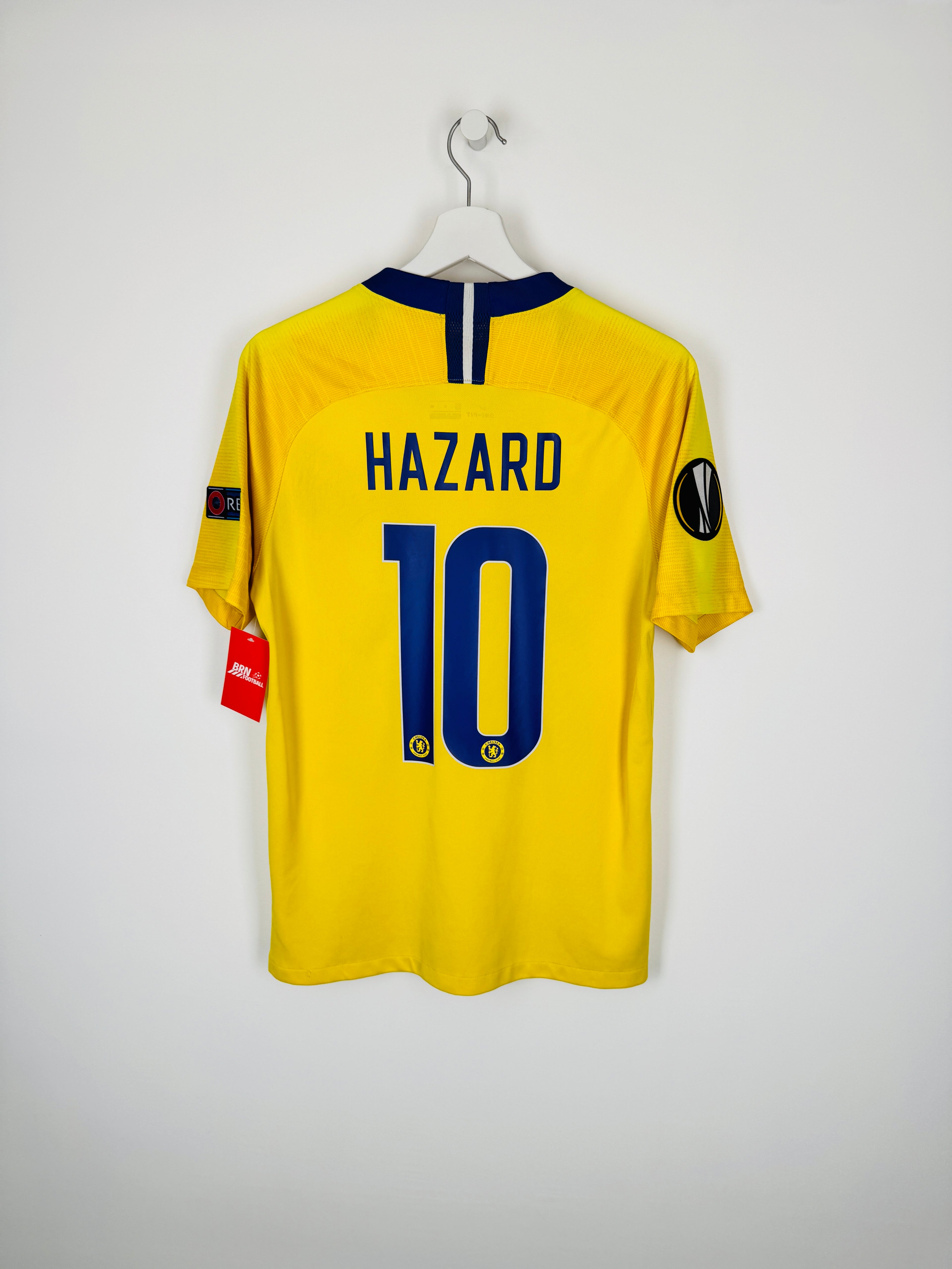 CHELSEA AWAY FOOTBALL SHIRT 2018/2019 - HAZARD #10 (S)