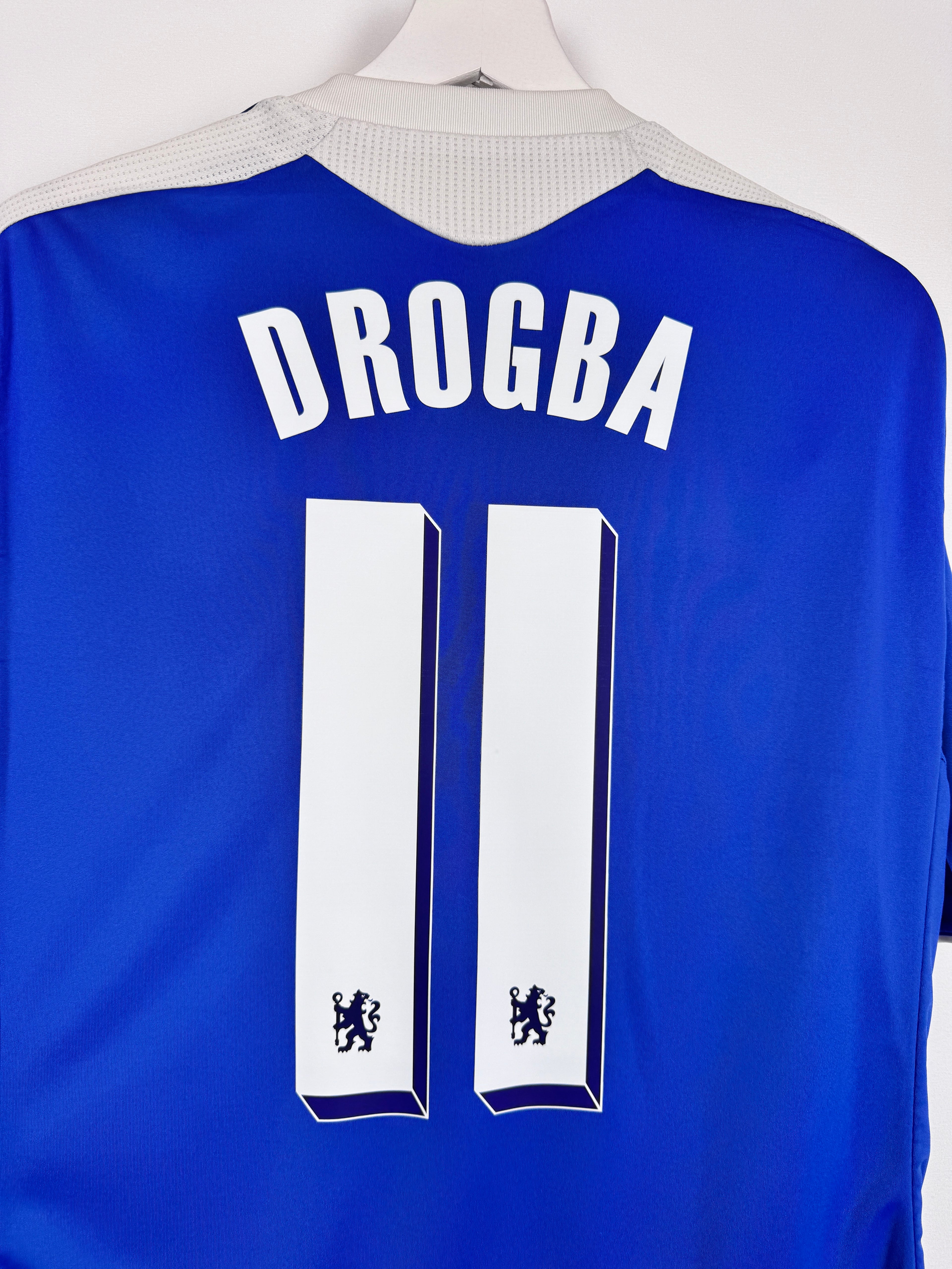 MAILLOT DE FOOTBALL CHELSEA 2011/2012 DOMICILE - DIDIER DROGBA #11 (M)