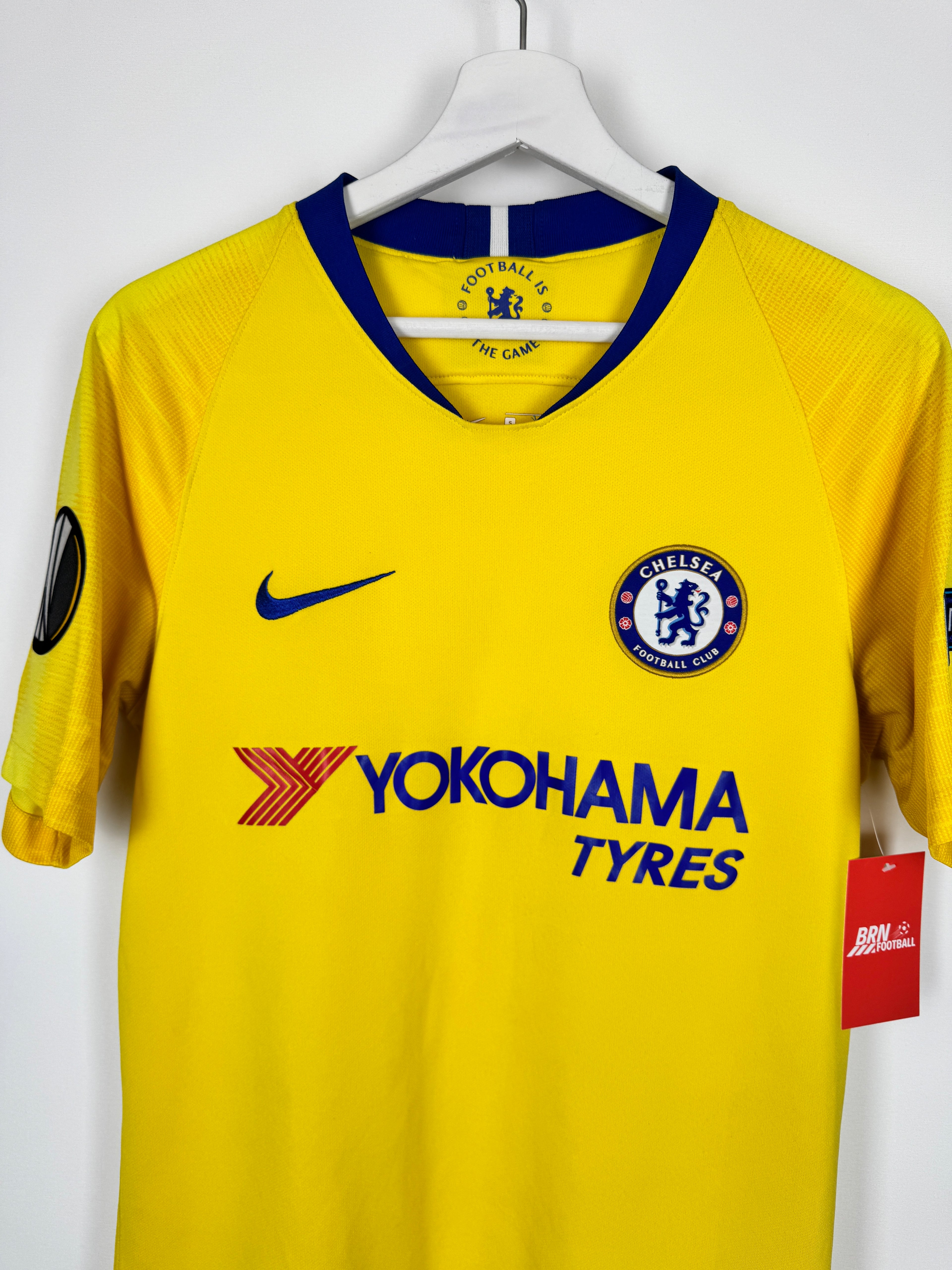 CHELSEA AWAY FOOTBALL SHIRT 2018/2019 - HAZARD #10 (S)
