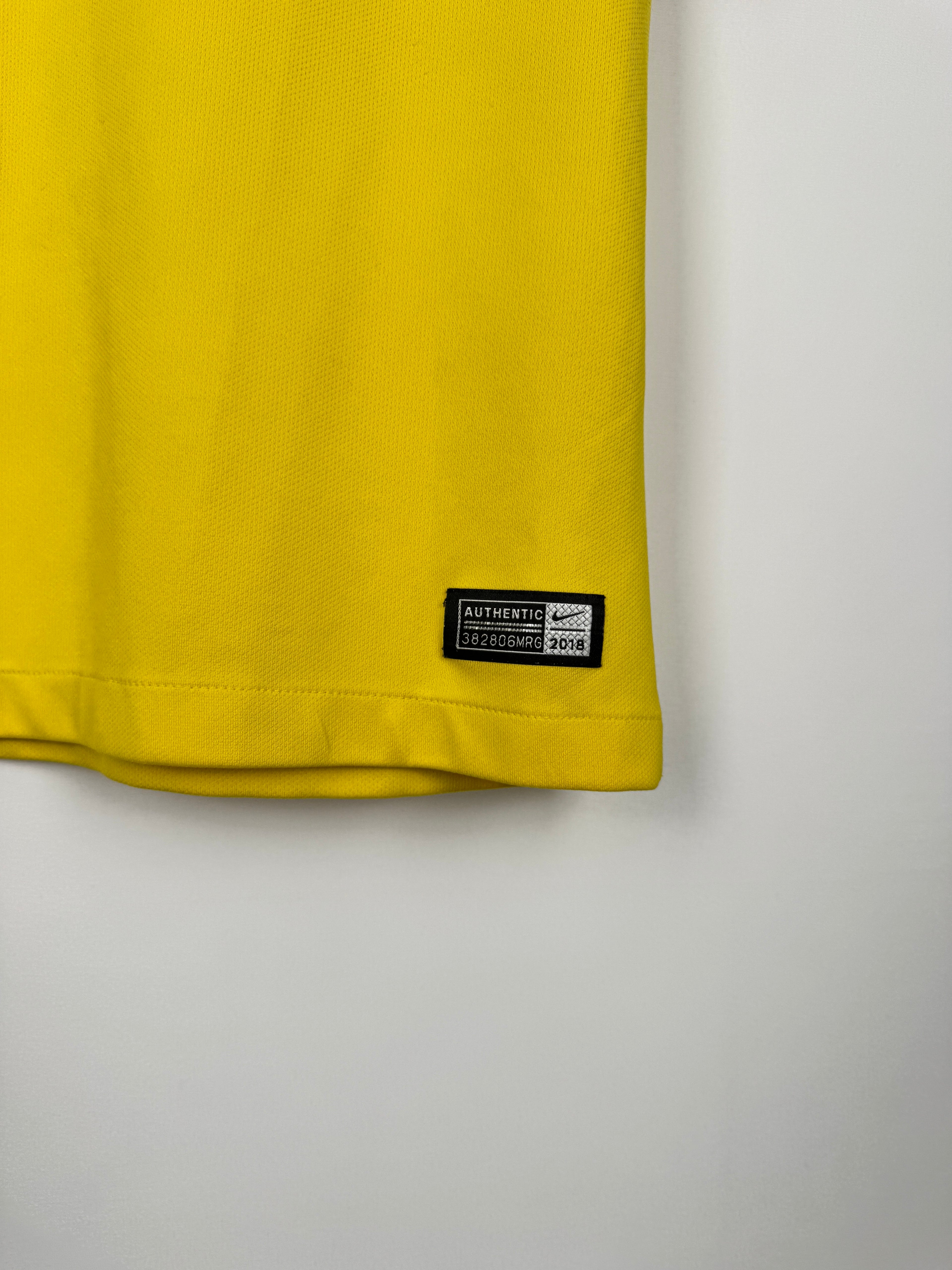 CHELSEA AWAY FOOTBALL SHIRT 2018/2019 - HAZARD #10 (S)