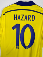 NEW CHELSEA 2014/2015 AWAY FOOTBALL SHIRT - HAZARD #10 (M)