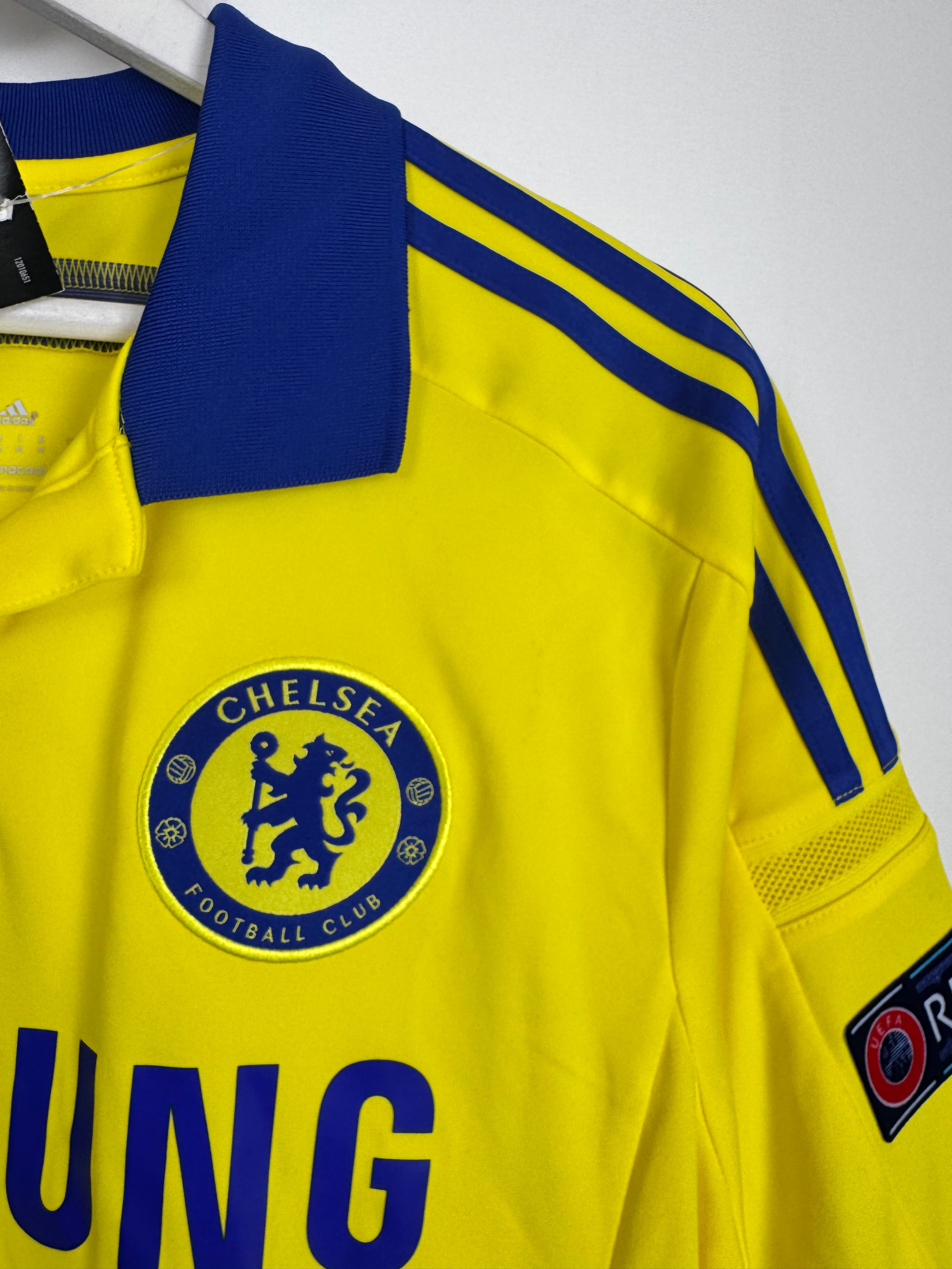 NEW CHELSEA 2014/2015 AWAY FOOTBALL SHIRT - HAZARD #10 (M)