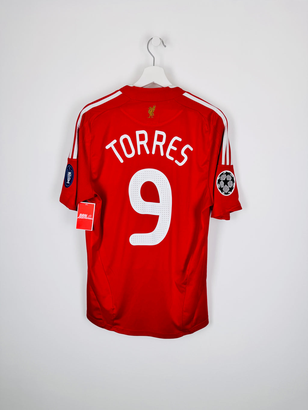 MAILLOT DE FOOTBALL LIVERPOOL 2008/2010 DOMICILE - FERNANDO TORRES #9 (M)