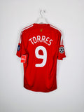 MAILLOT DE FOOTBALL LIVERPOOL 2008/2010 DOMICILE - FERNANDO TORRES #9 (M)
