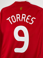 MAILLOT DE FOOTBALL LIVERPOOL 2008/2010 DOMICILE - FERNANDO TORRES #9 (M)