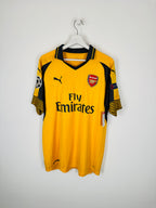 ARSENAL 2016/2017 AWAY FOOTBALL SHIRT - OZIL #11 (L)