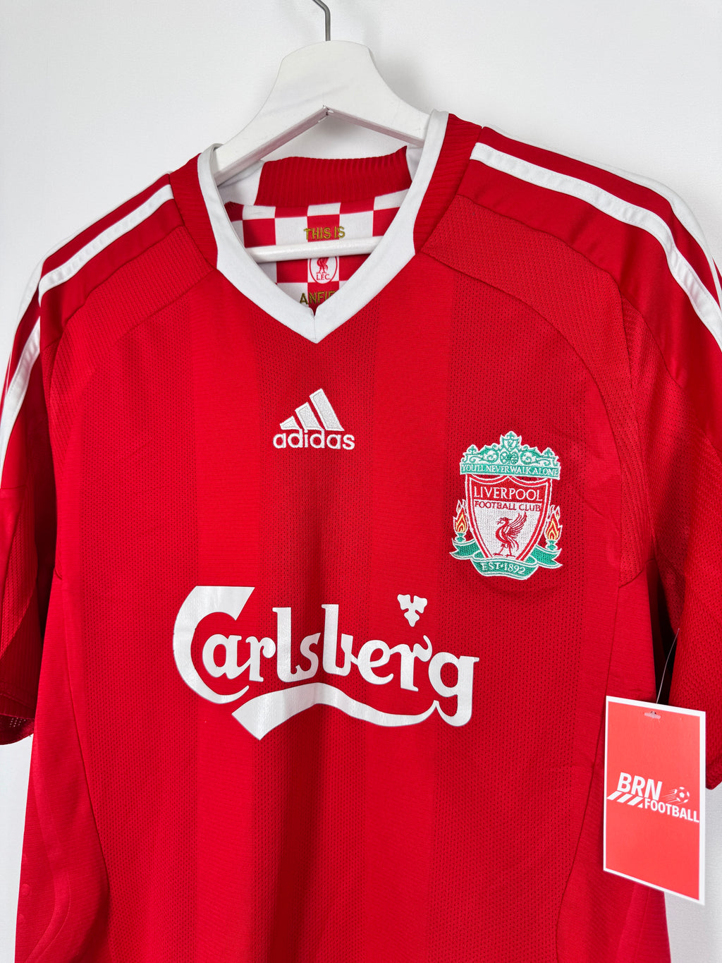 MAILLOT DE FOOTBALL LIVERPOOL 2008/2010 DOMICILE - FERNANDO TORRES #9 (M)