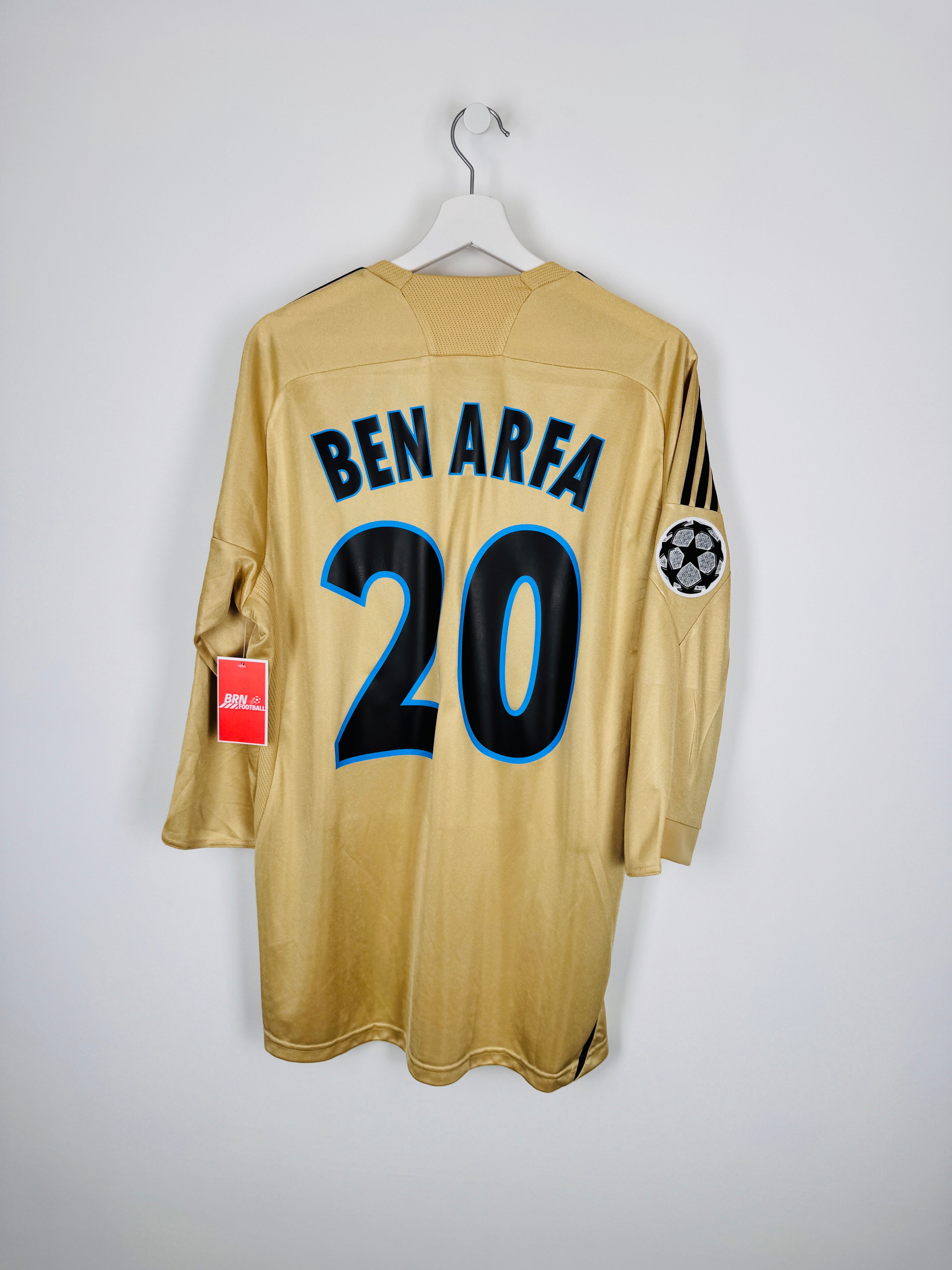 MAILLOT DE FOOTBALL OLYMPIQUE DE MARSEILLE 2008/2009 THIRD - HATEM BEN ARFA #20 (L)