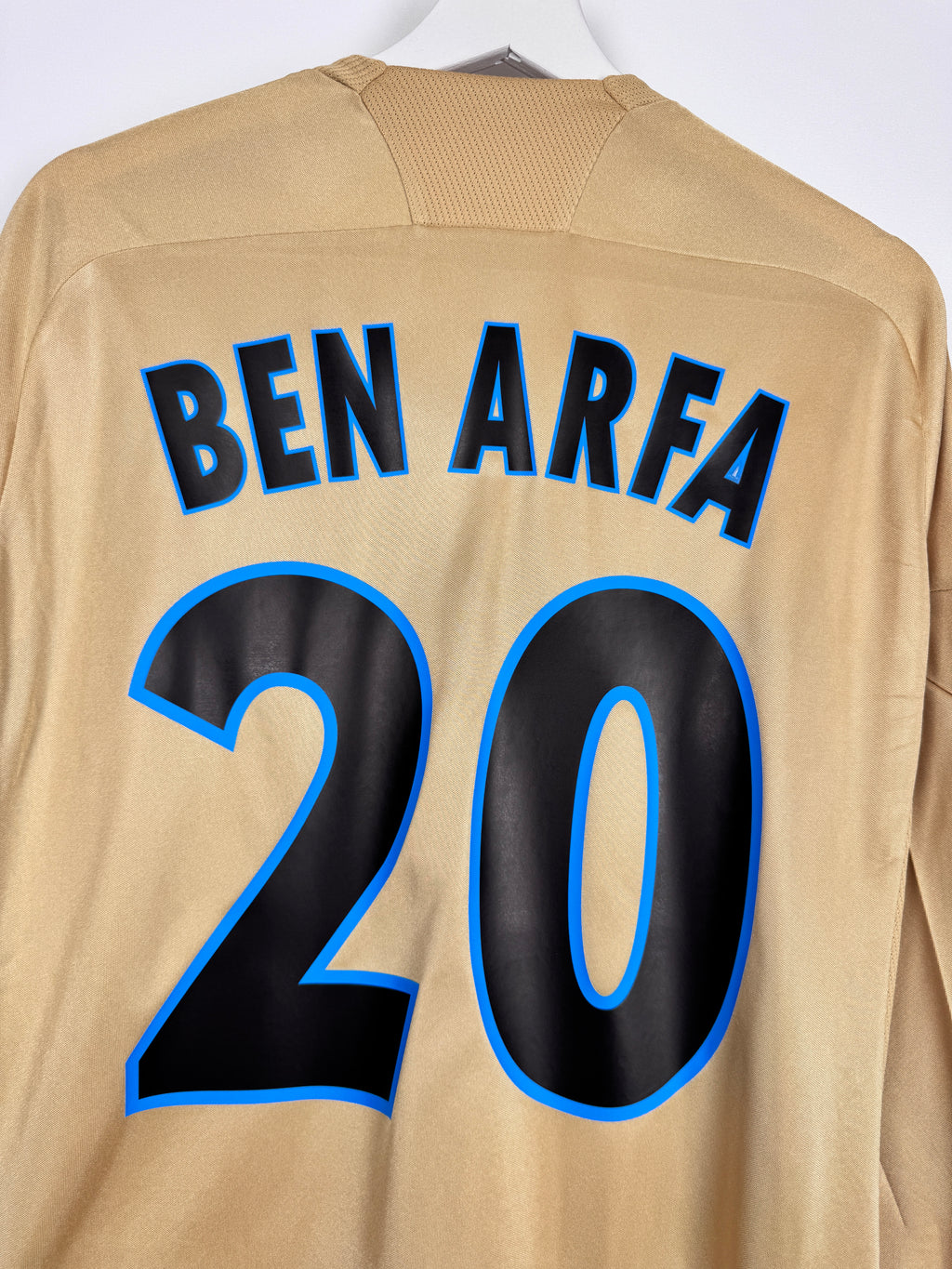 MAILLOT DE FOOTBALL OLYMPIQUE DE MARSEILLE 2008/2009 THIRD - HATEM BEN ARFA #20 (L)
