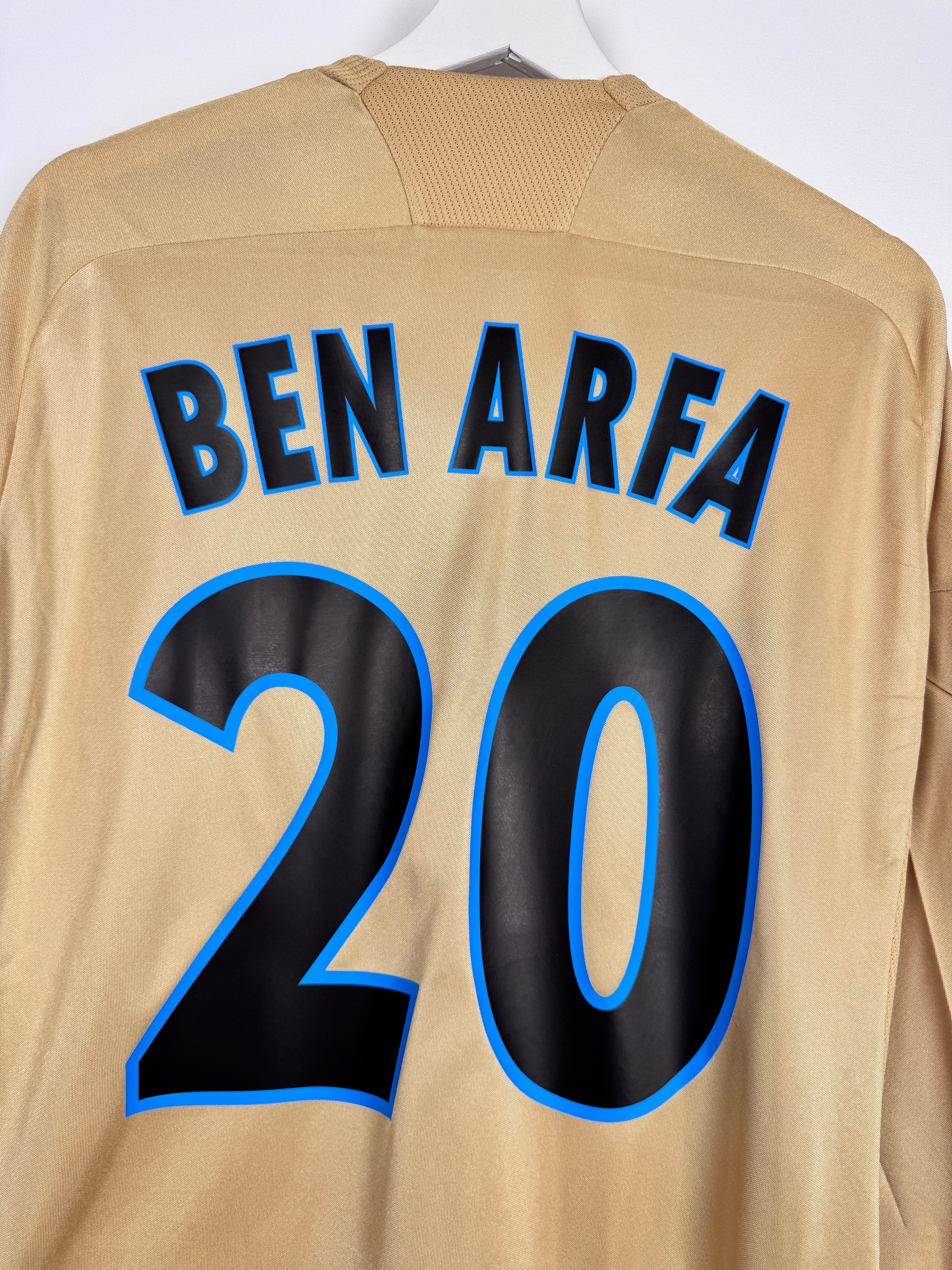 MAILLOT DE FOOTBALL OLYMPIQUE DE MARSEILLE 2008/2009 THIRD - HATEM BEN ARFA #20 (L)
