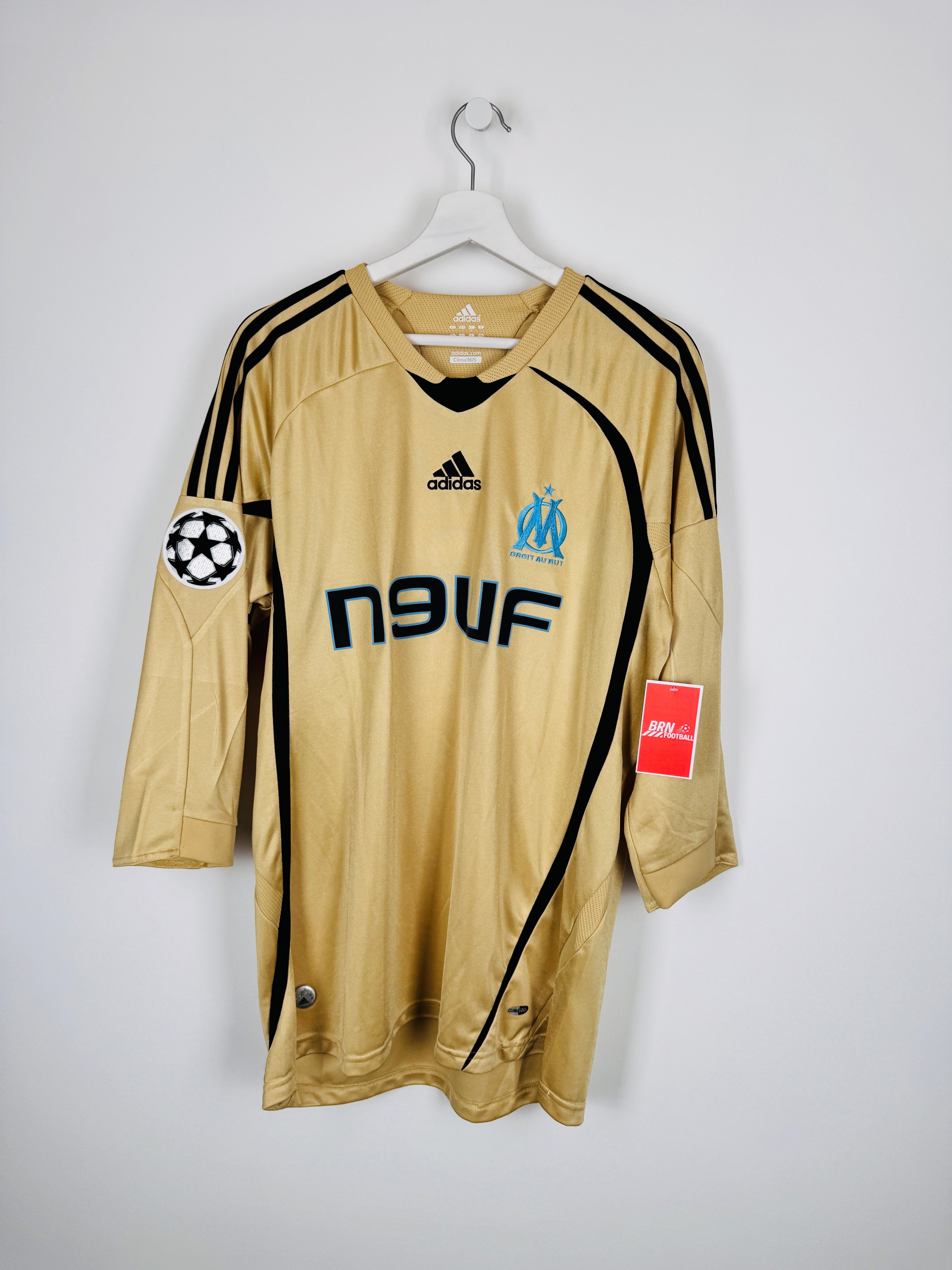 MAILLOT DE FOOTBALL OLYMPIQUE DE MARSEILLE 2008/2009 THIRD - HATEM BEN ARFA #20 (L)