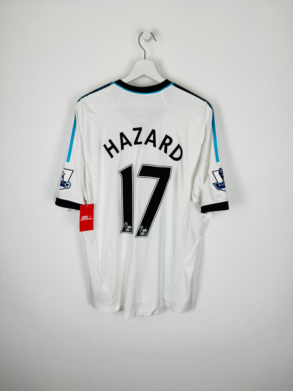 CHELSEA AWAY FOOTBALL SHIRT 2012/2013 - HAZARD #17 (XL)