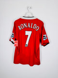 MAILLOT DE FOOTBALL MANCHESTER UNITED 2004/2006 DOMICILE - CRISTIANO RONALDO #7 (L)