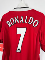 MAILLOT DE FOOTBALL MANCHESTER UNITED 2004/2006 DOMICILE - CRISTIANO RONALDO #7 (L)
