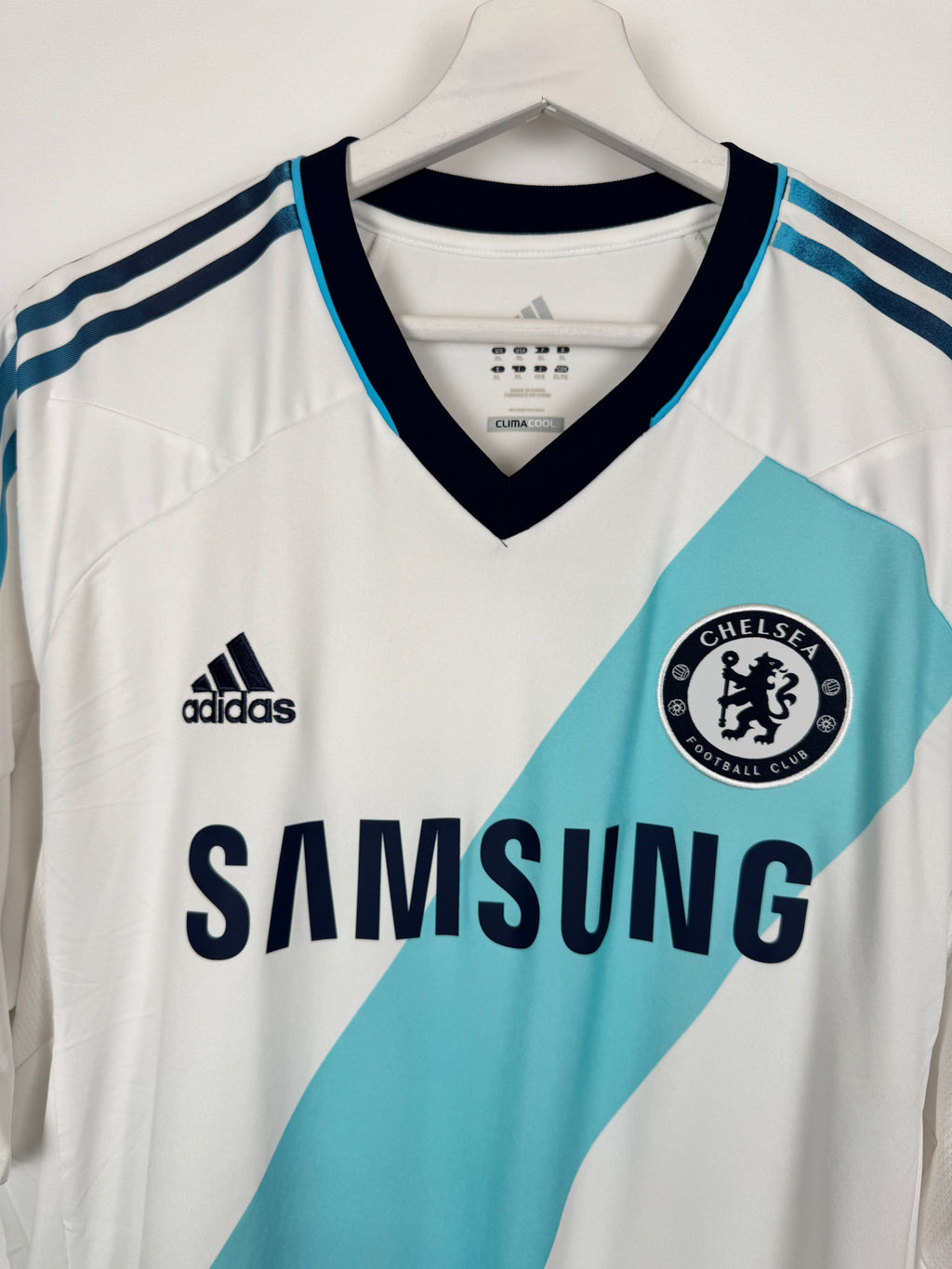 CHELSEA AWAY FOOTBALL SHIRT 2012/2013 - HAZARD #17 (XL)