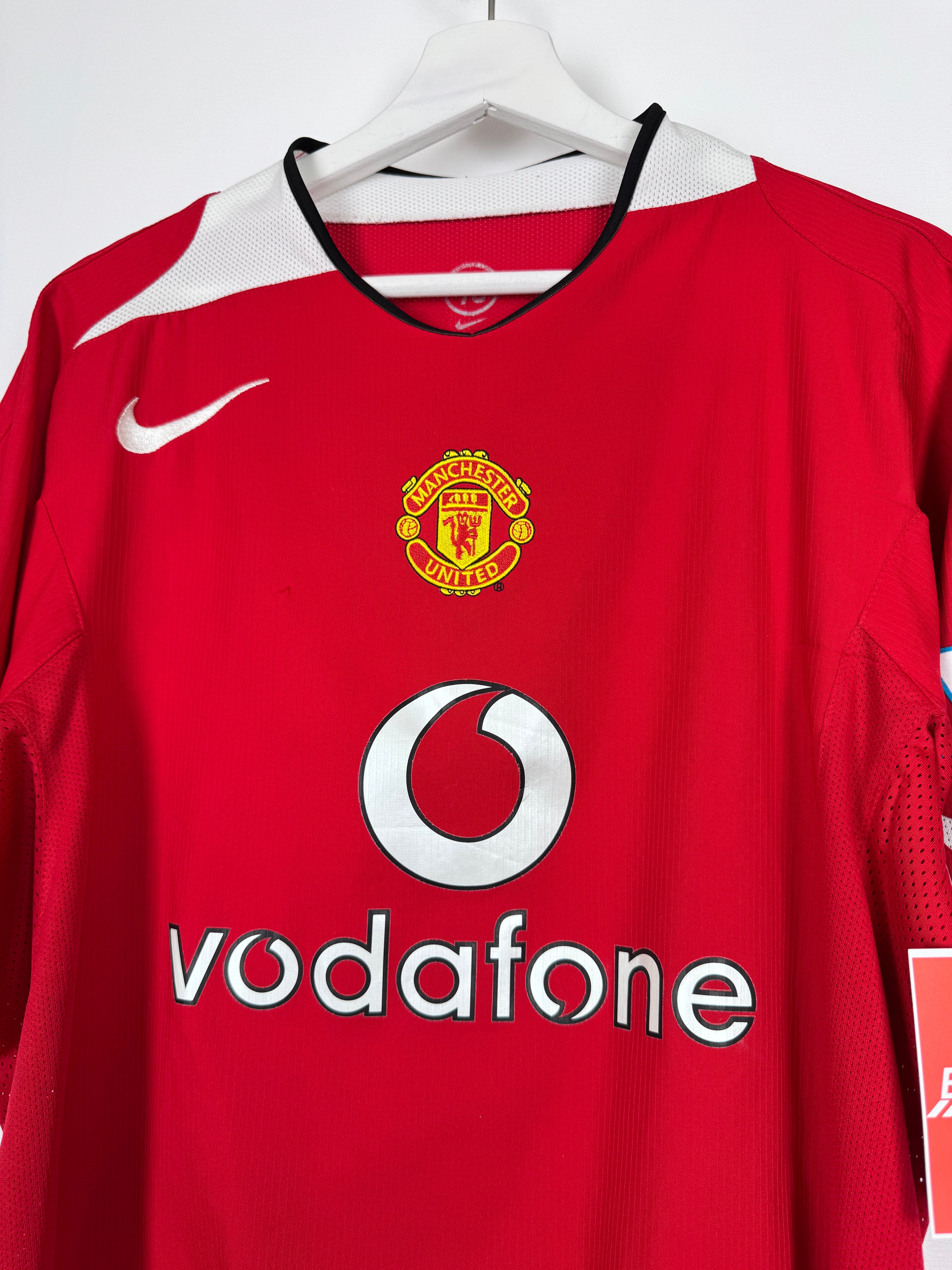 MAILLOT DE FOOTBALL MANCHESTER UNITED 2004/2006 DOMICILE - CRISTIANO RONALDO #7 (L)