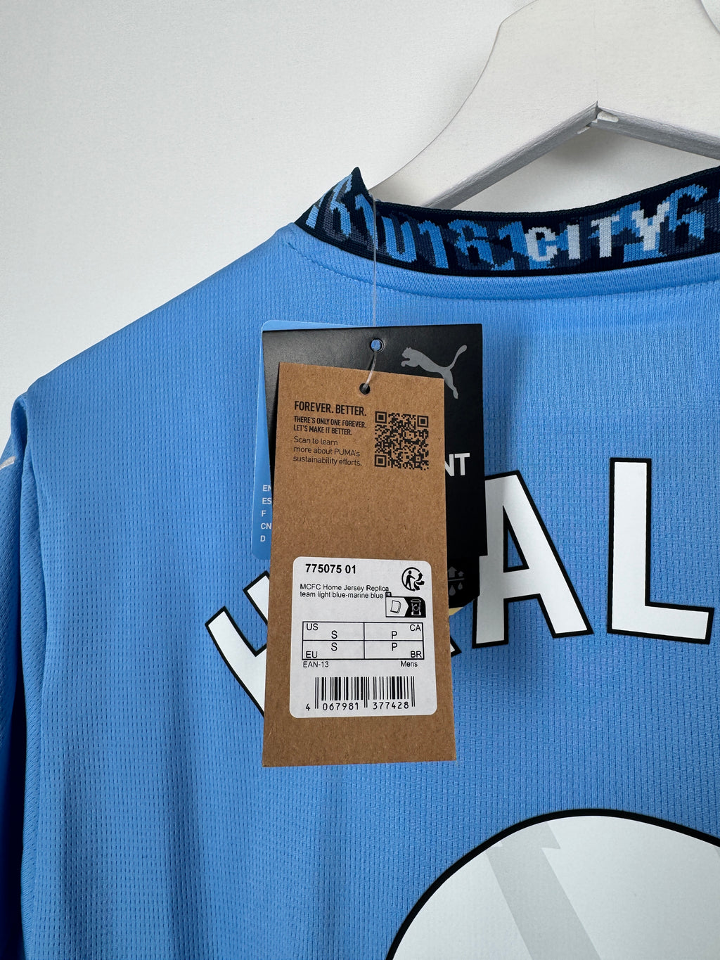 CAMISETA DE FÚTBOL MANCHESTER CITY 2024/2025 LOCAL NUEVA - HAALAND #9 (S)