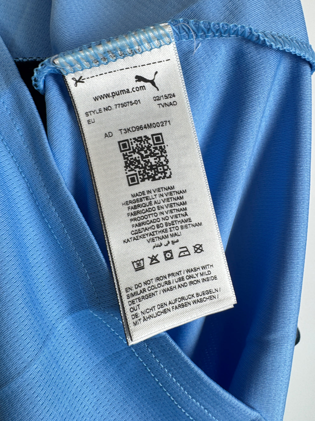 CAMISETA DE FÚTBOL MANCHESTER CITY 2024/2025 LOCAL NUEVA - HAALAND #9 (S)