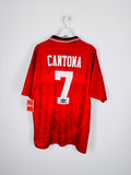MAILLOT DE FOOTBALL MANCHESTER UNITED 1994/1996 DOMICILE - CANTONA #7 (XL)