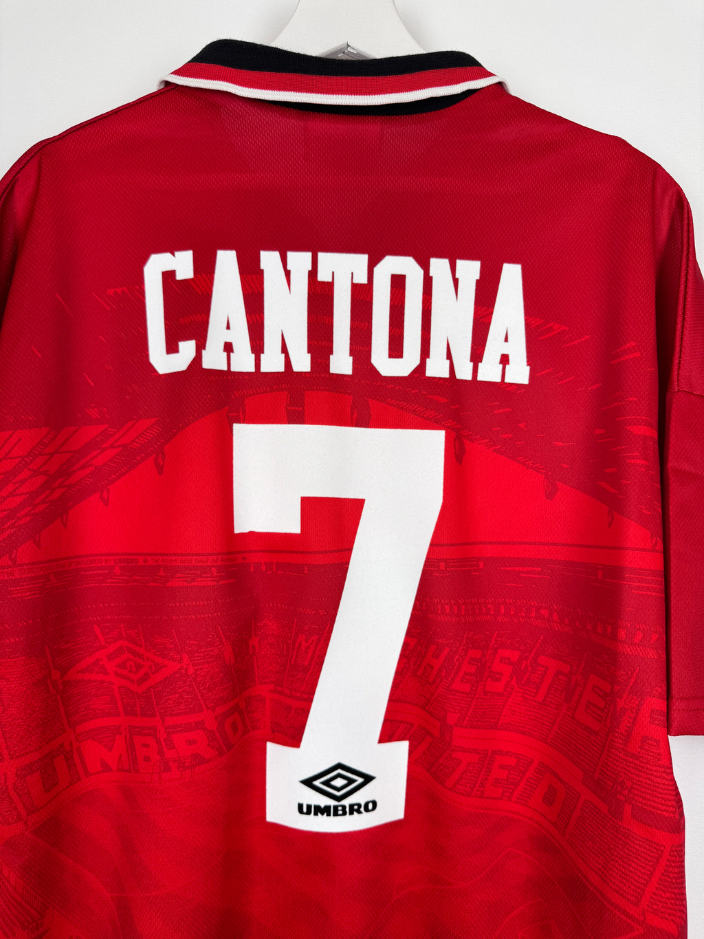 MAILLOT DE FOOTBALL MANCHESTER UNITED 1994/1996 DOMICILE - CANTONA #7 (XL)