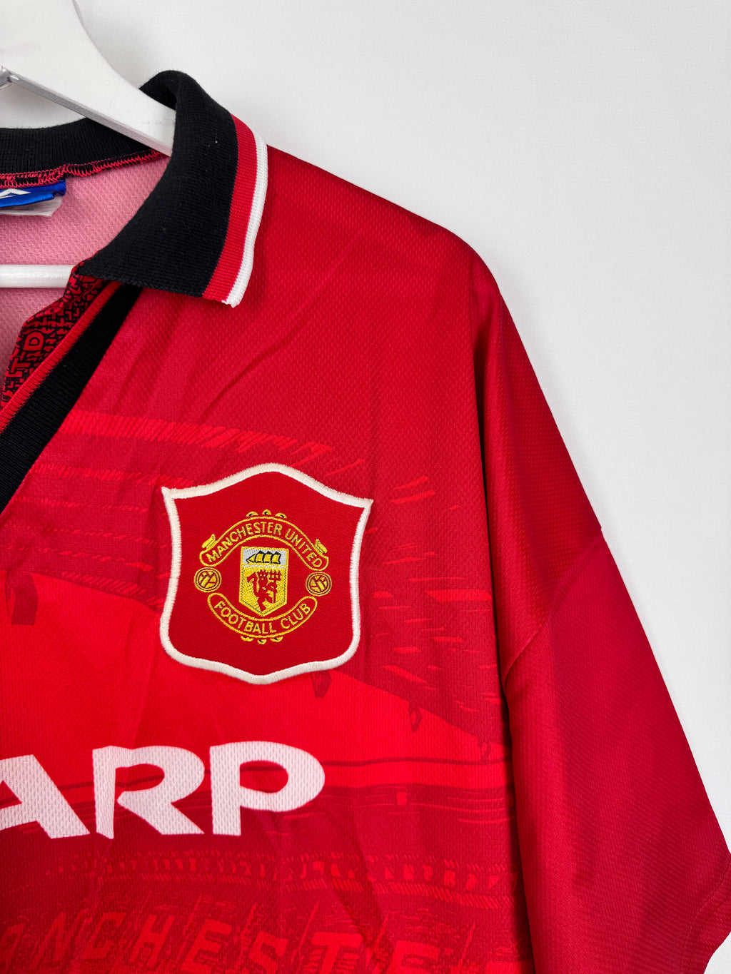 MAILLOT DE FOOTBALL MANCHESTER UNITED 1994/1996 DOMICILE - CANTONA #7 (XL)