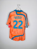 MAILLOT DE FOOTBALL OLYMPIQUE DE MARSEILLE 2007/2008 THIRD - SAMIR NASRI #22 (L)