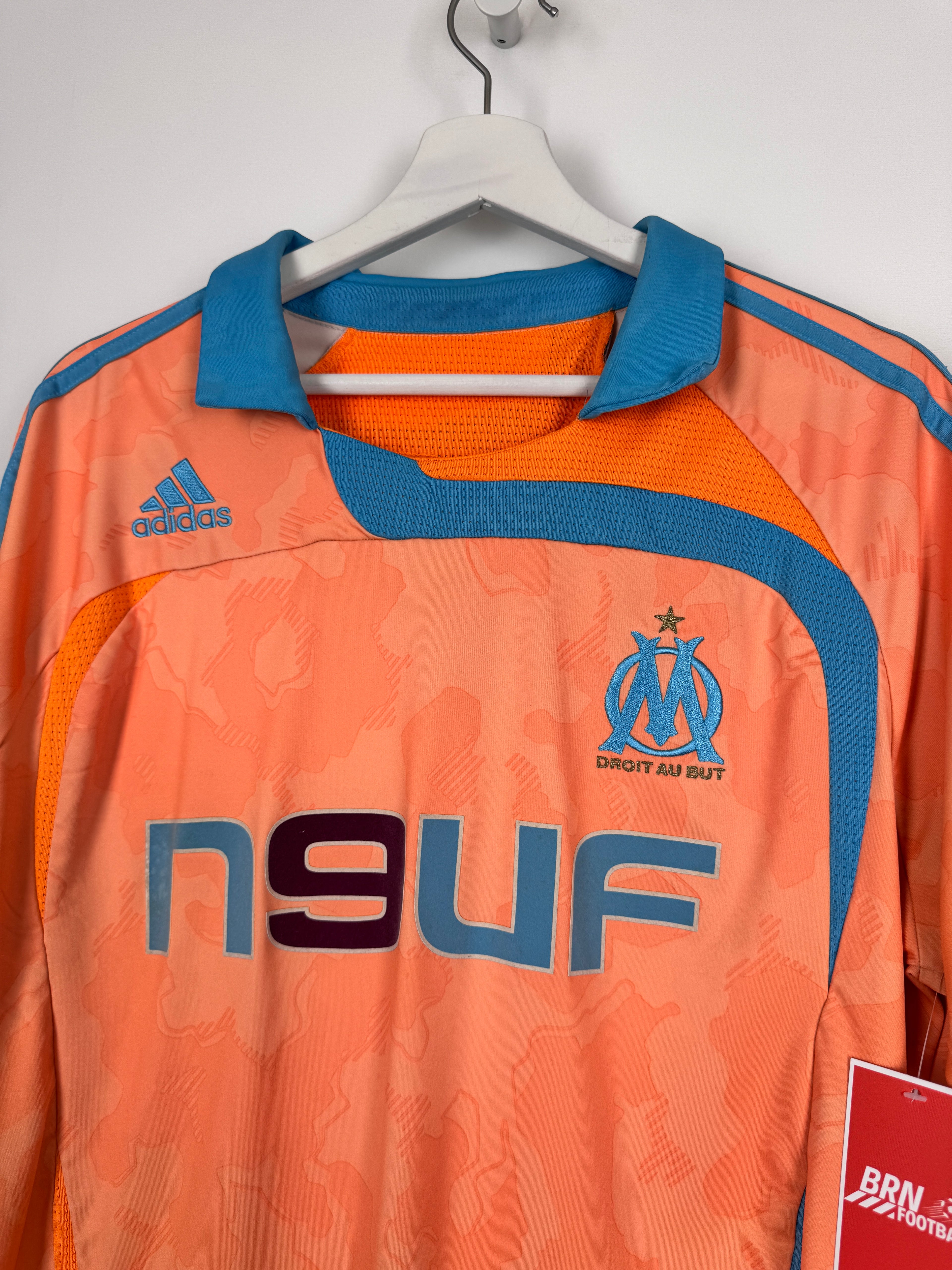 MAILLOT DE FOOTBALL OLYMPIQUE DE MARSEILLE 2007/2008 THIRD - SAMIR NASRI #22 (L)